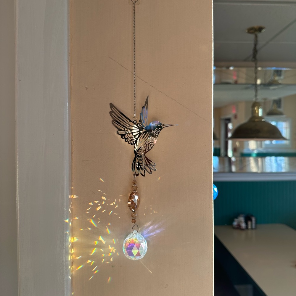 Hummingbird Customizable Sun Catcher